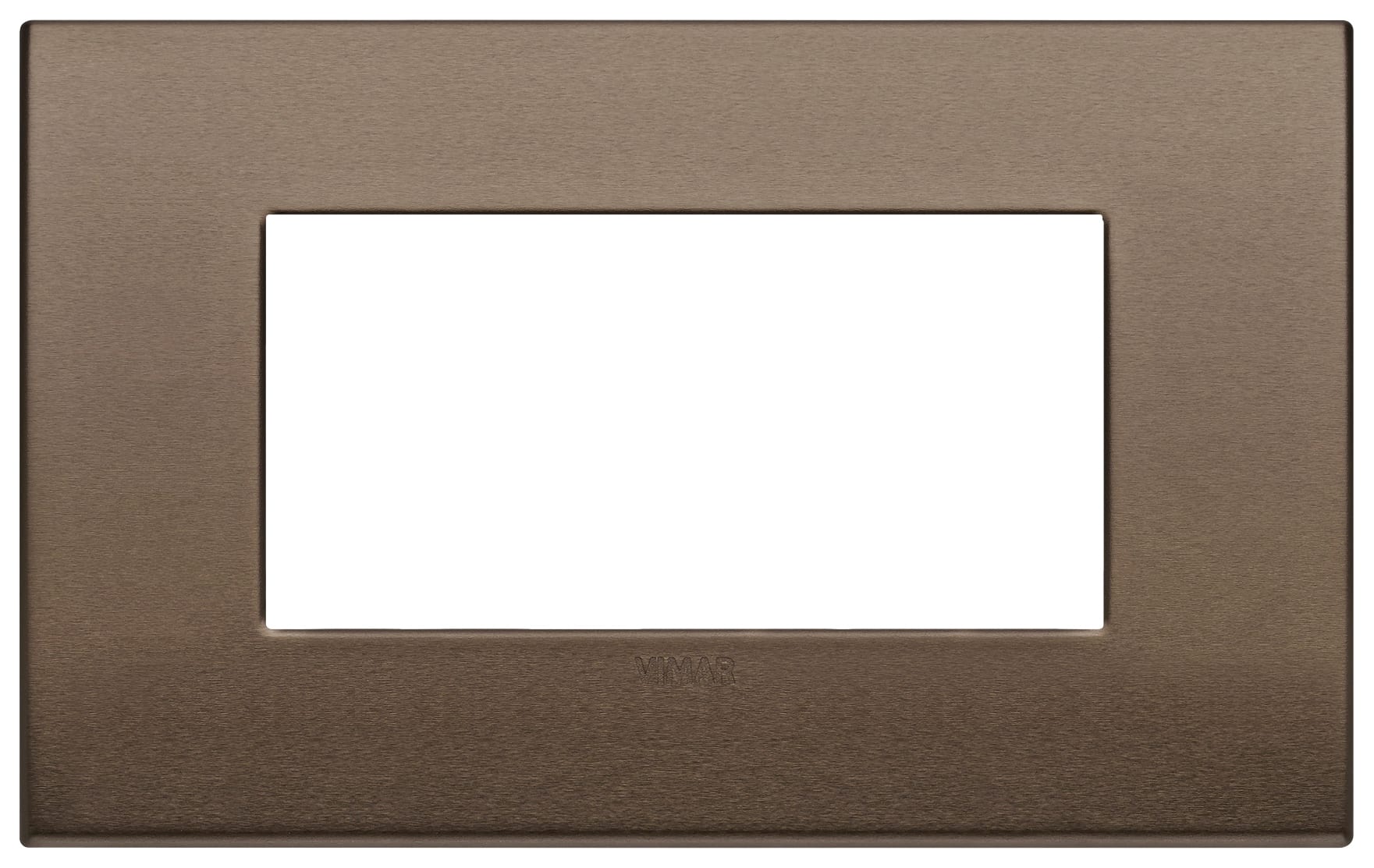 VIMAR - PLACCA CLASSIC 4M BRONZO SCURO