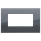 VIMAR - PLACCA CLASSIC 4M REFLEX GRIGIO FUME 19654.61