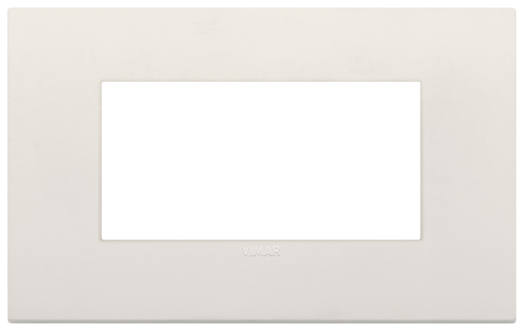 VIMAR - Placca Classic 4 Moduli Tecnopolimero Avorio 19654.73