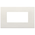 VIMAR - Placca Classic 4 Moduli Tecnopolimero Avorio
