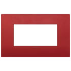 VIMAR - PLACCA CLASSIC 4M ROSSO MATT 19654.75