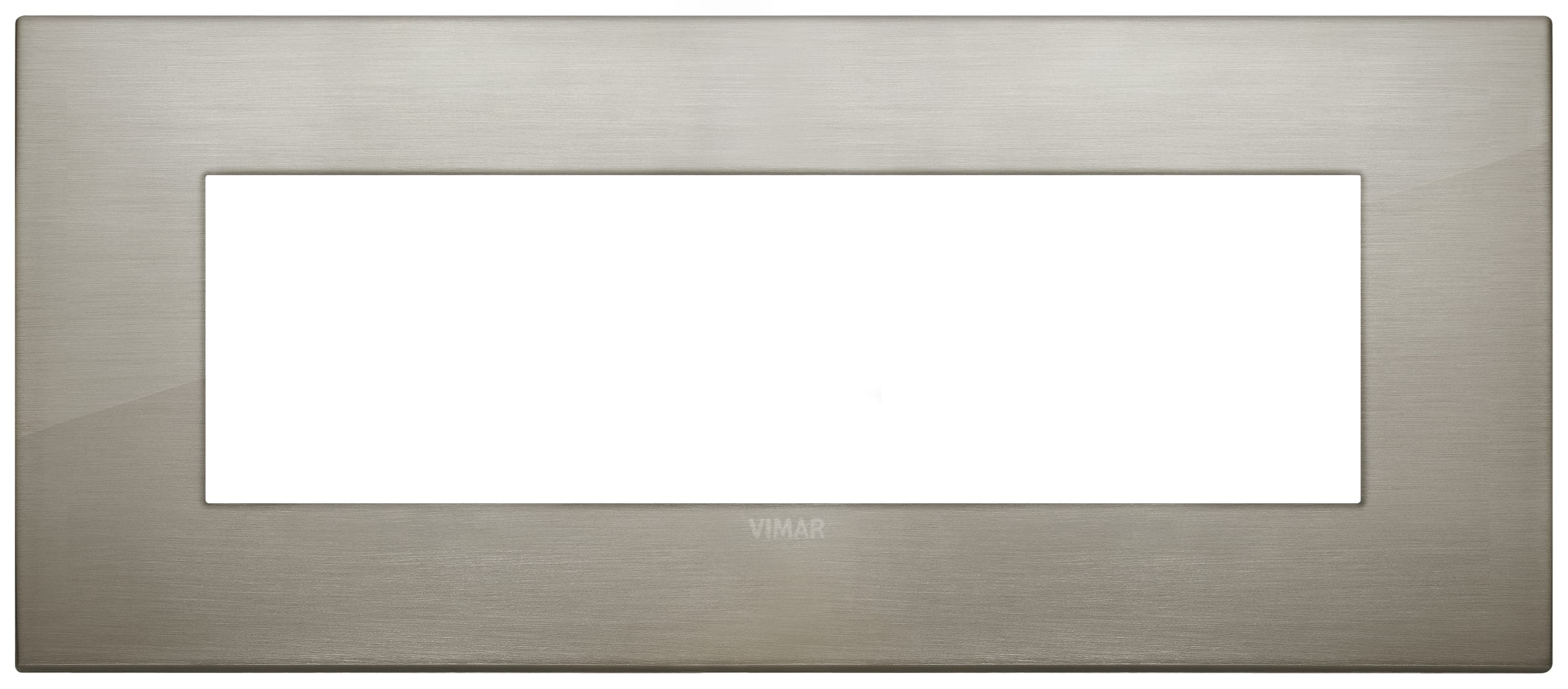 VIMAR - PLACCA CLASSIC 7M ACCIAIO SPAZZOLATO 19657.08