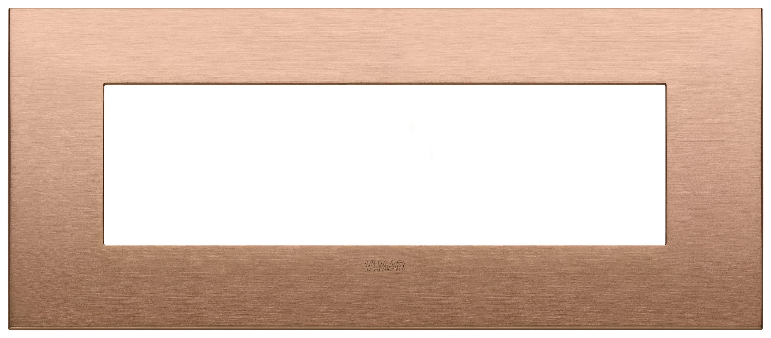 VIMAR - PLACCA CLASSIC 7M RAME SPAZZOLATO 19657.11