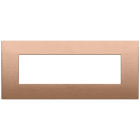 VIMAR - PLACCA CLASSIC 7M RAME SPAZZOLATO 19657.11