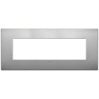 VIMAR - Placca Classic 7 Moduli in Alluminio Lava per Impianti Elettrici