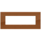 VIMAR - PLACCA CLASSIC 7M REFLEX CARAMEL 19657.62