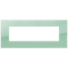 VIMAR - Placca Classic 7 Moduli Tecnopolimero Reflex Salvia