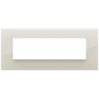 VIMAR - Placca Classic 7 Moduli Tecnopolimero Reflex Avorio 19657.67