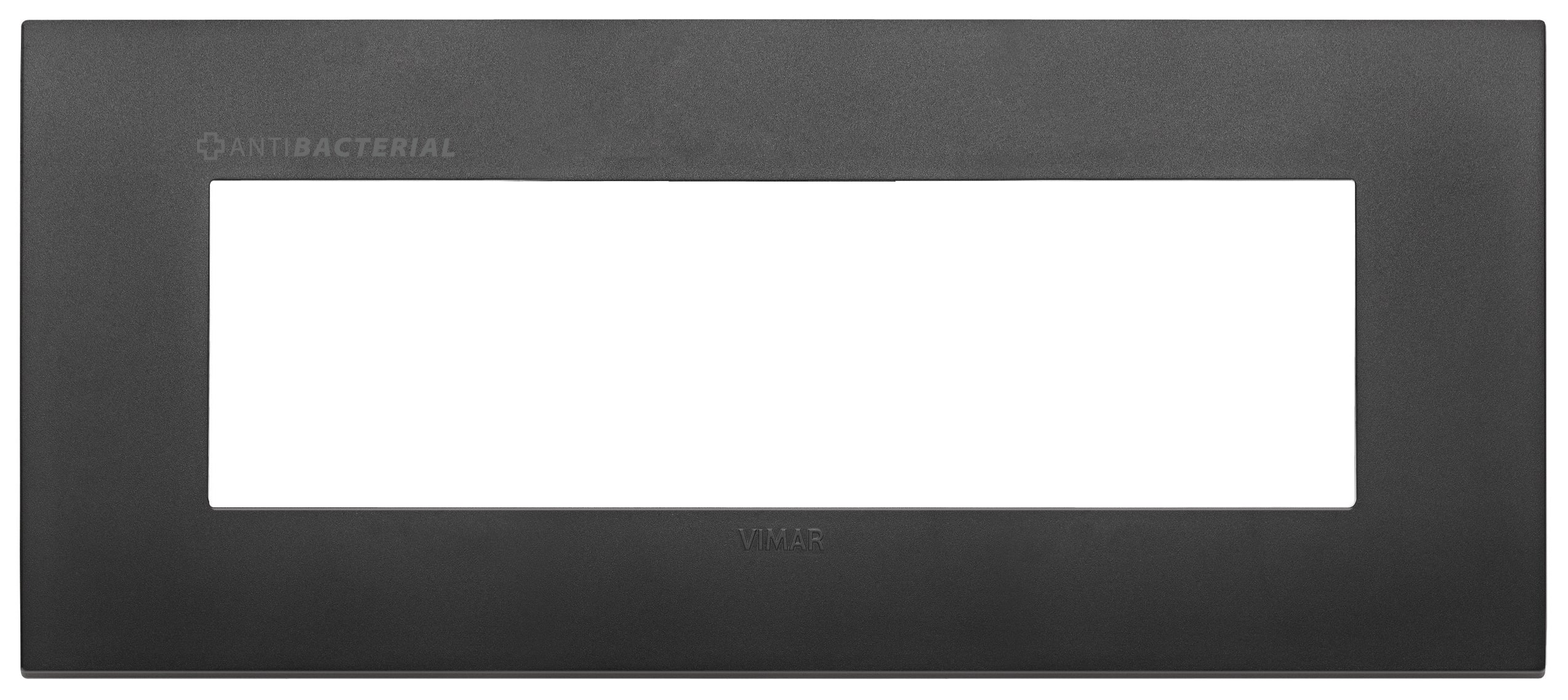 VIMAR - PLACCA CLASSIC 7M ANTIBATTERICO NERO