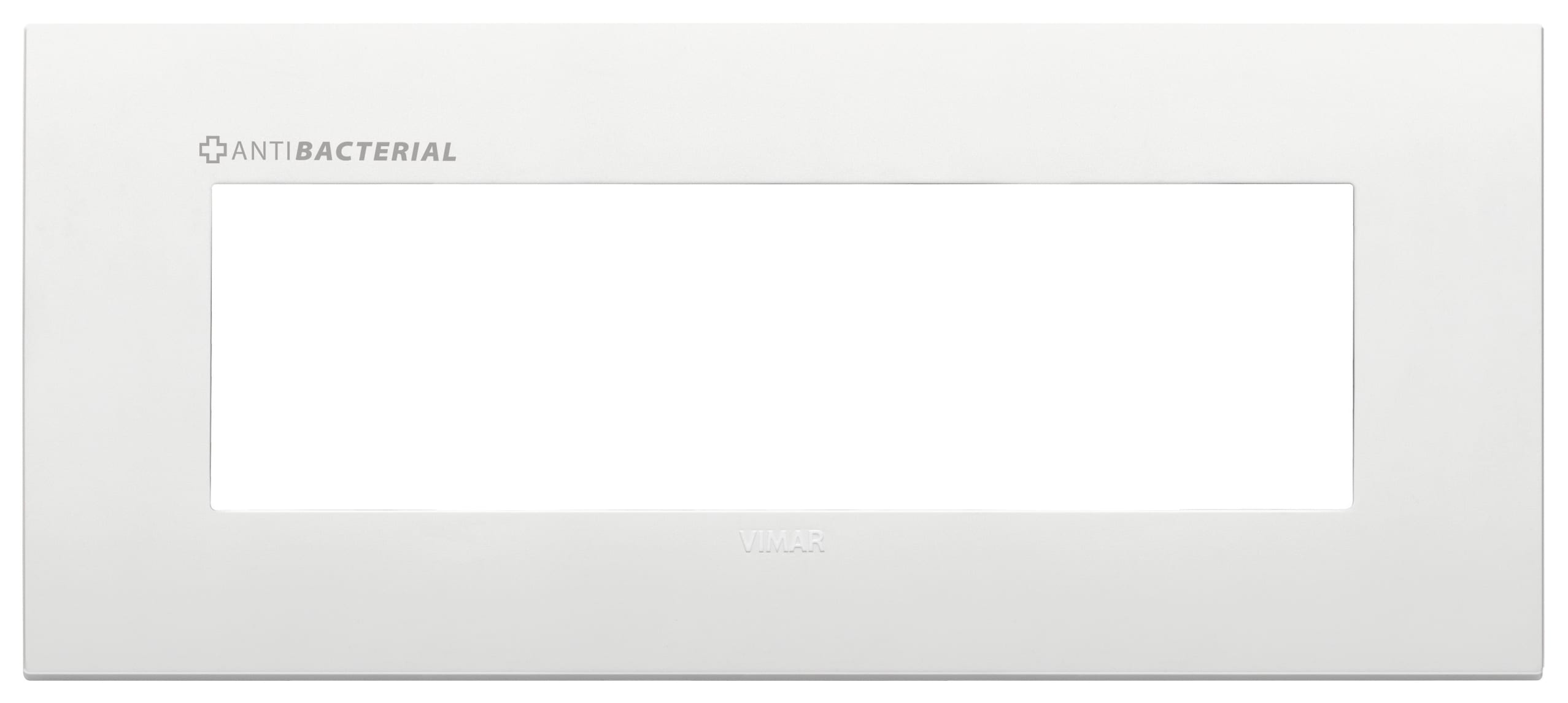 VIMAR - PLACCA CLASSIC 7M ANTIBATTERICO BIANCO 19657.AB.74