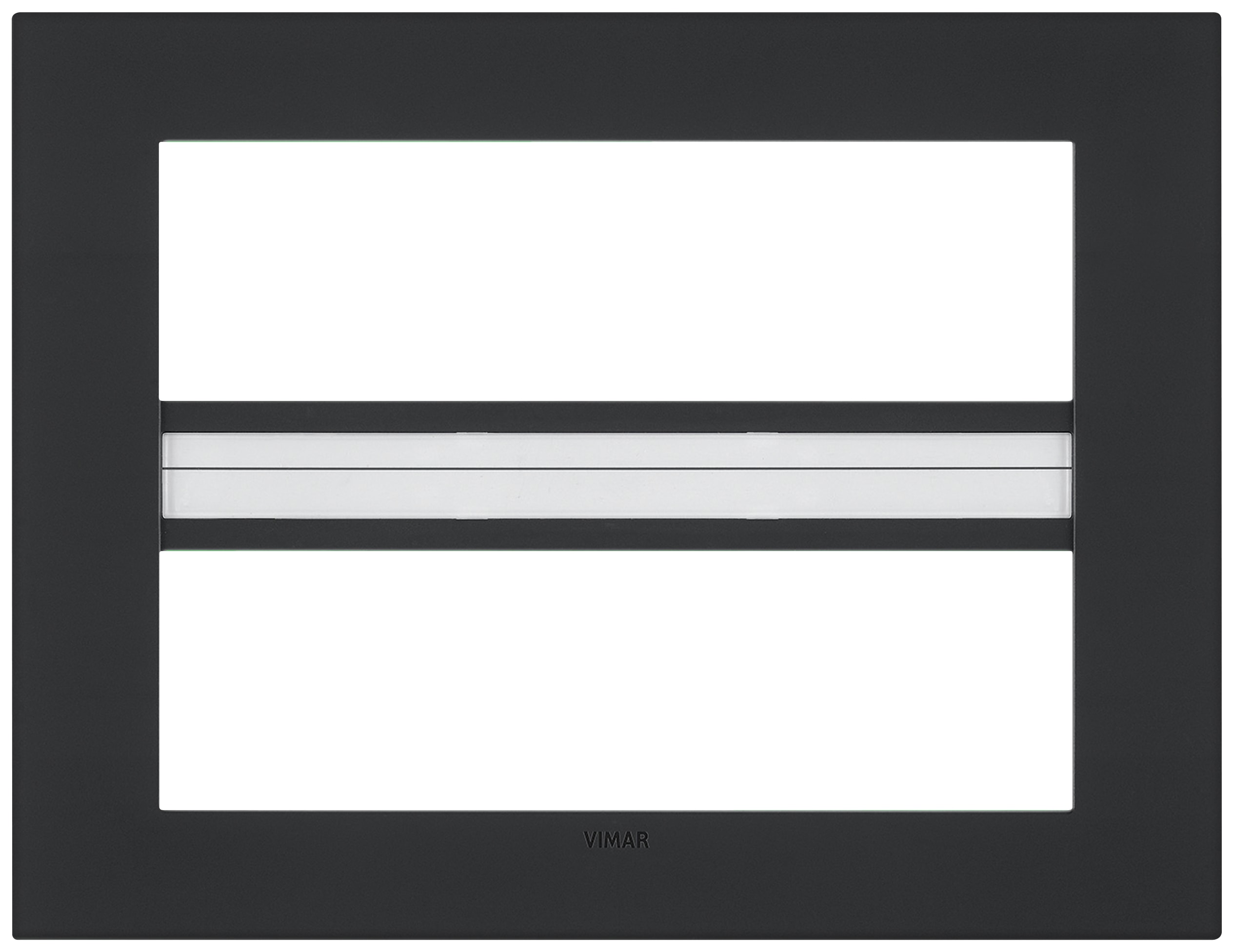 VIMAR - PLACCA CLASSIC 14M NERO 19660.71