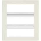 VIMAR - Placca Classic 21M Avorio - Moduli 7+7+7, Tecnopolimero 19661.73