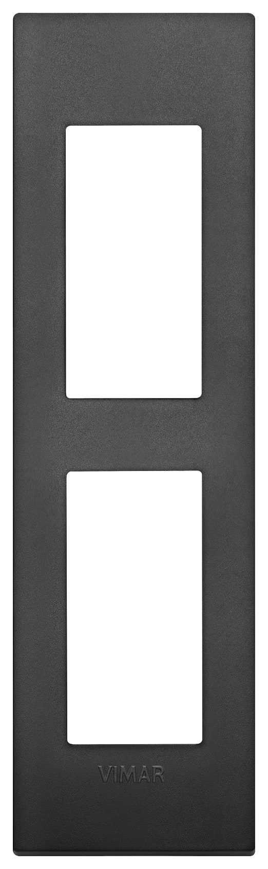 VIMAR - PLACCA CLASSIC 2MP NERO