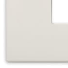 VIMAR - Placca Avorio Tecnopolimero 2 Moduli per Pannelli 19667.73