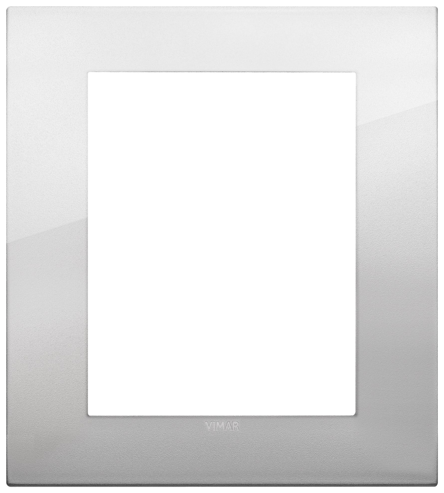 VIMAR - PLACCA CLASSIC 8M ARGENTO 19668.03