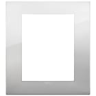 VIMAR - PLACCA CLASSIC 8M ARGENTO 19668.03