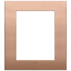 VIMAR - PLACCA CLASSIC 8M RAME SPAZZOLATO 19668.11