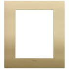 VIMAR - PLACCA CLASSIC 8M OTTONE SPAZZOLATO 19668.12.01