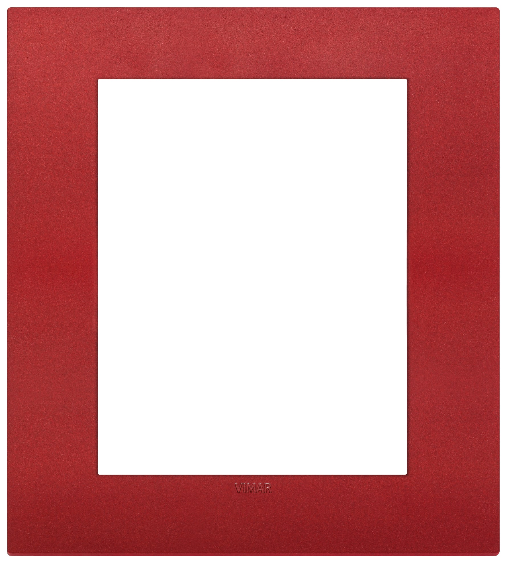 VIMAR - PLACCA CLASSIC 8M ROSSO MATT