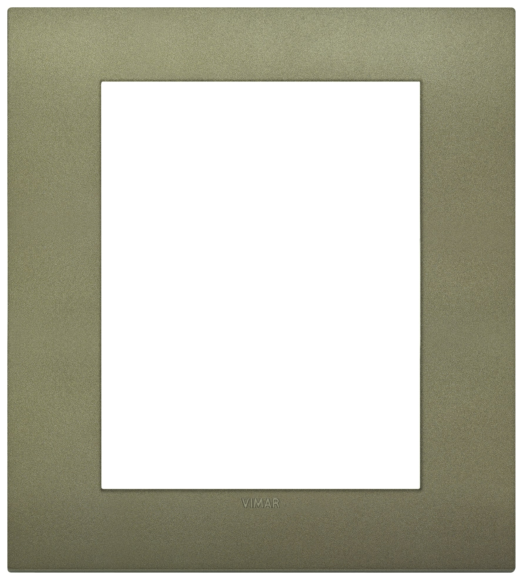 VIMAR - Placca Classic 8M Verde Matt - Moduli Tecnopolimero, Verde Matt