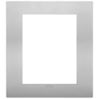 VIMAR - Placca Classic 8M Silver Matt Moduli Tecnopolimero