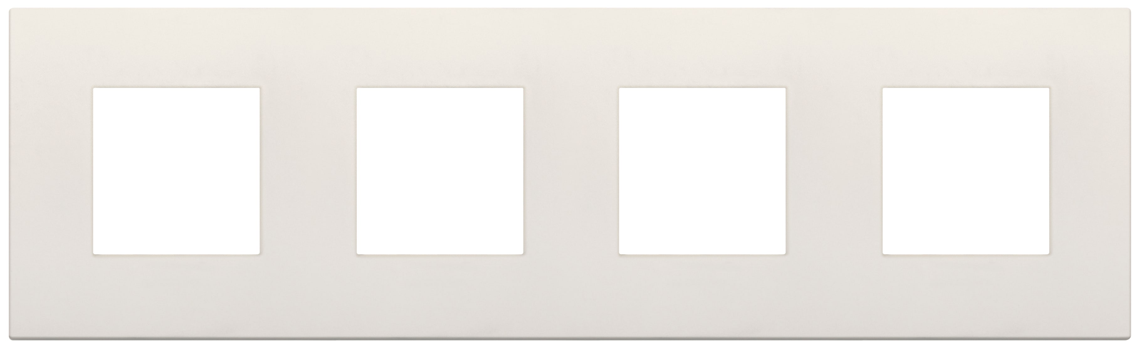 VIMAR - Placca 8 Moduli Interasse 71mm Avorio Tecnopolimero