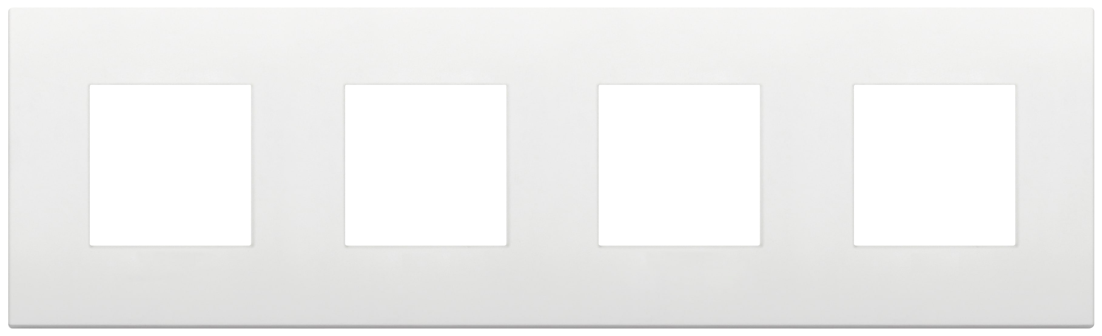 VIMAR - PLACCA 8M (2+2+2+2)INT71 CL BIANCO