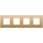 VIMAR - PLACCA 8M (2+2+2+2)INT71 CL ORO MATT 19669.78