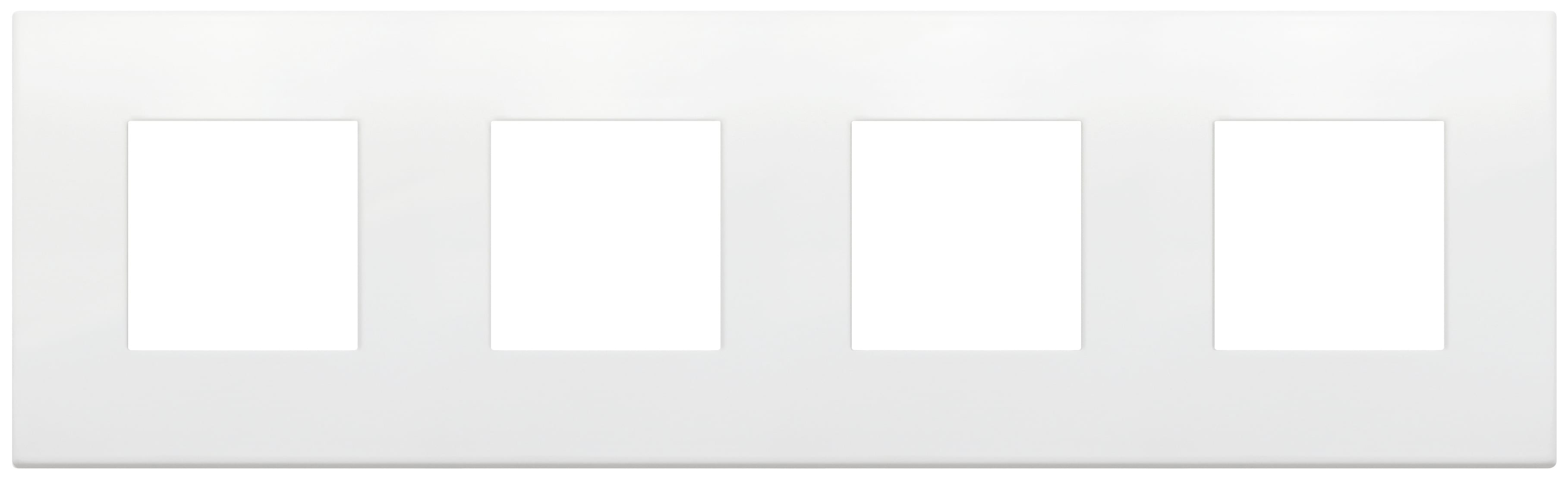 VIMAR - PLACCA 8M (2+2+2+2)INT71 CL POL.M.T.LOOK