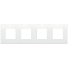 VIMAR - PLACCA 8M (2+2+2+2)INT71 CL POL.M.T.LOOK