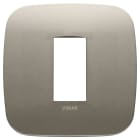 VIMAR - PLACCA ROUND 1M CHAMPAGNE MATT 19671.13