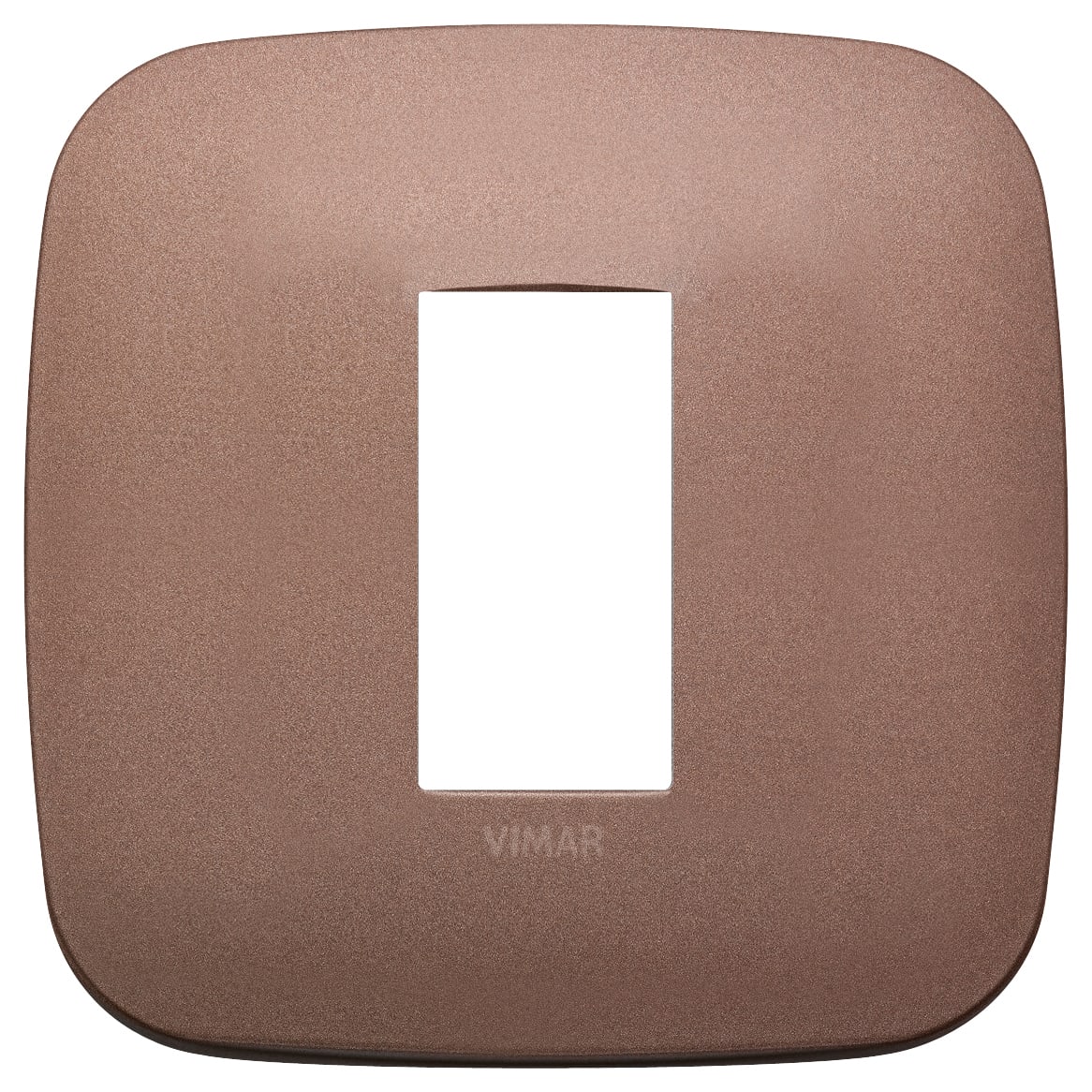 VIMAR - PLACCA ROUND 1M BRONZO MATT 19671.24