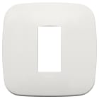 VIMAR - PLACCA ROUND 1M PERLA MATT 19671.25