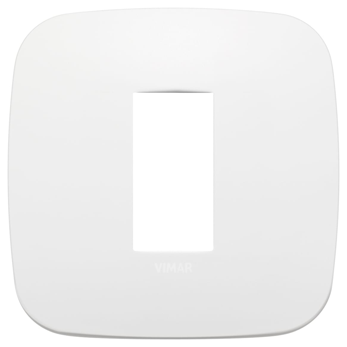 VIMAR - PLACCA ROUND 1M POLAR MATT 19671.26