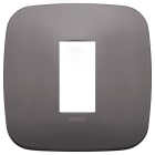 VIMAR - PLACCA ROUND 1M NICHEL DARK