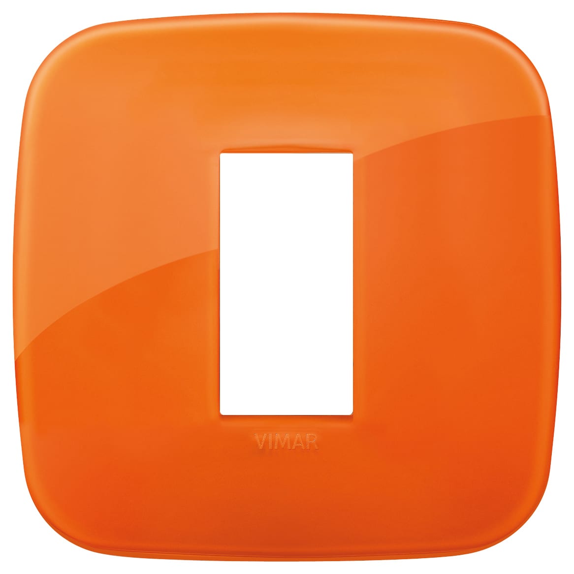 VIMAR - PLACCA ROUND 1M REFLEX ORANGE