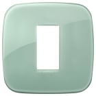 VIMAR - Placca Round 1 Modulo Tecnopolimero Reflex Salvia 19671.65