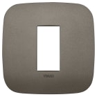 VIMAR - PLACCA ROUND 1M METAL