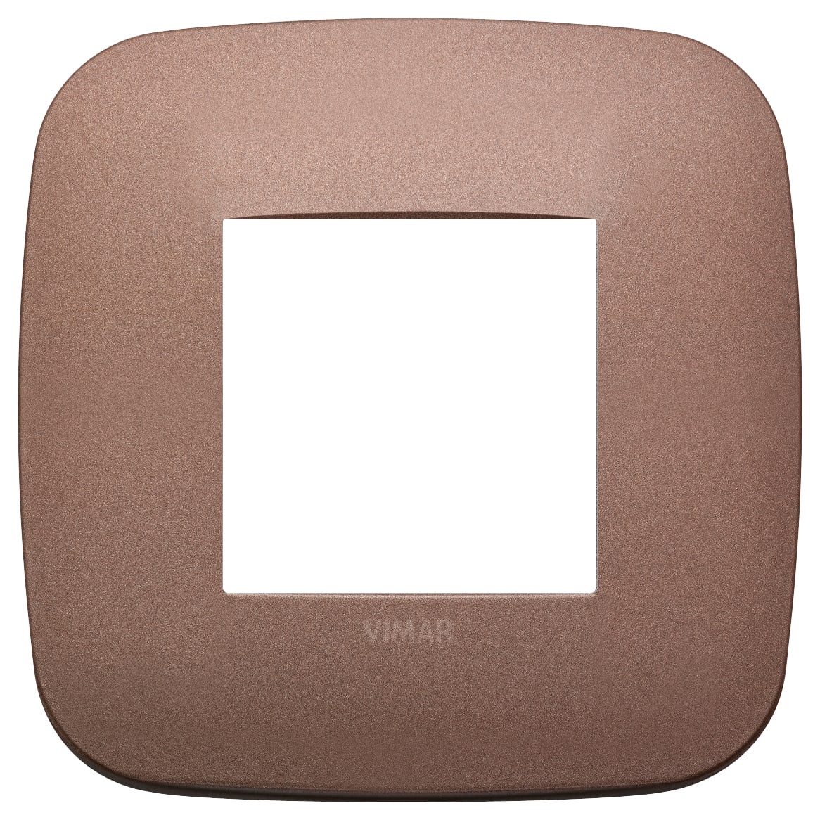 VIMAR - PLACCA ROUND 2M BRONZO MATT 19672.24
