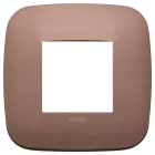 VIMAR - PLACCA ROUND 2M BRONZO MATT 19672.24