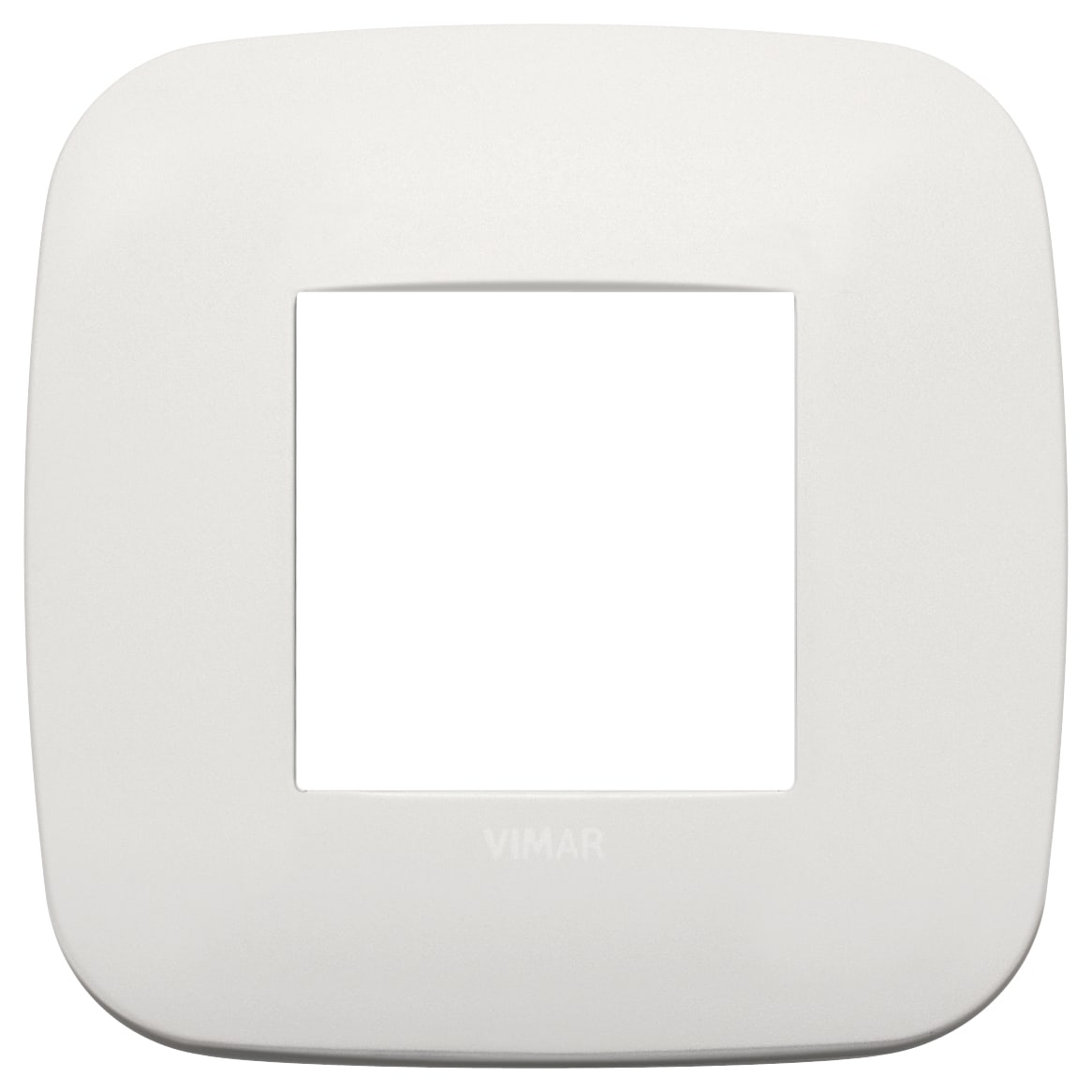 VIMAR - PLACCA ROUND 2M PERLA MATT