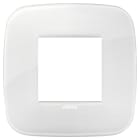 VIMAR - PLACCA ROUND 2M REFLEX GHIACCIO 19672.66