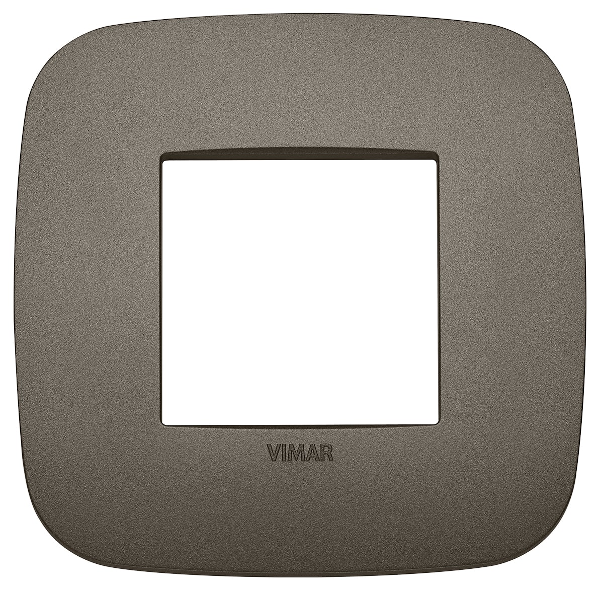 VIMAR - PLACCA ROUND 2M METAL 19672.80