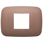 VIMAR - PLACCA ROUND 2M CENTRALI BRONZO MATT