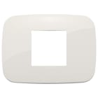 VIMAR - Placca Round 2 Moduli Centrali in Tecnopolimero Avorio 19682.83