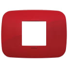 VIMAR - PLACCA ROUND 2M CENTRALI ROSSO 19682.85