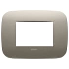 VIMAR - PLACCA ROUND 3M CHAMPAGNE MATT 19683.13