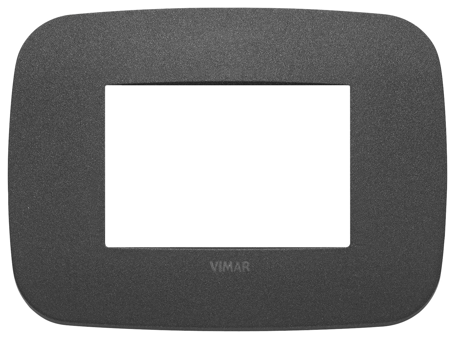 VIMAR - PLACCA ROUND 3M GRAFITE MATT