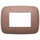 VIMAR - PLACCA ROUND 3M BRONZO MATT