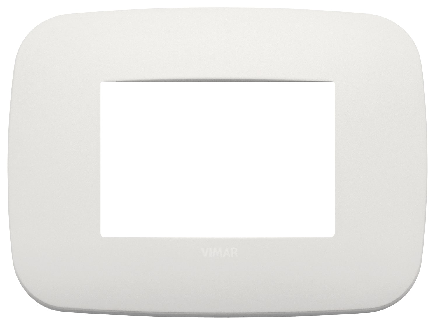 VIMAR - PLACCA ROUND 3M PERLA MATT 19683.25